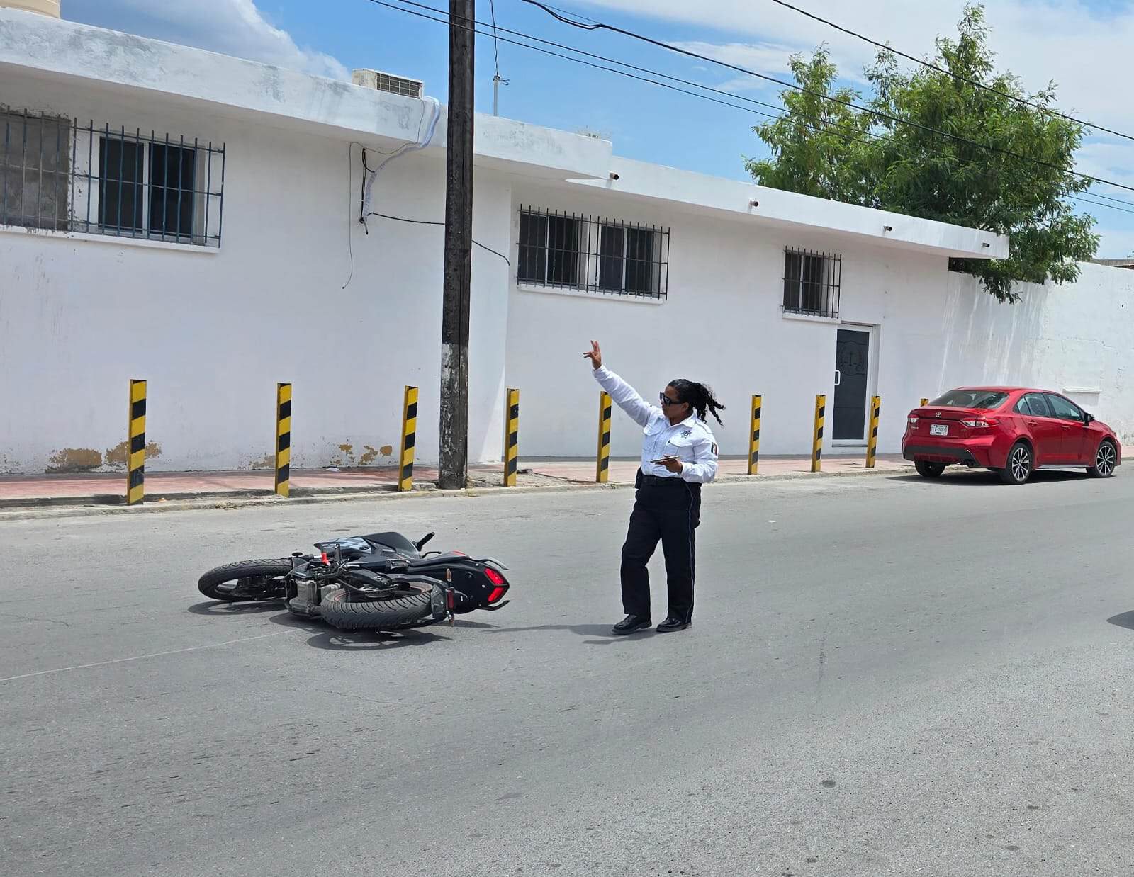 Motociclista resulta lesionado en Monclova
