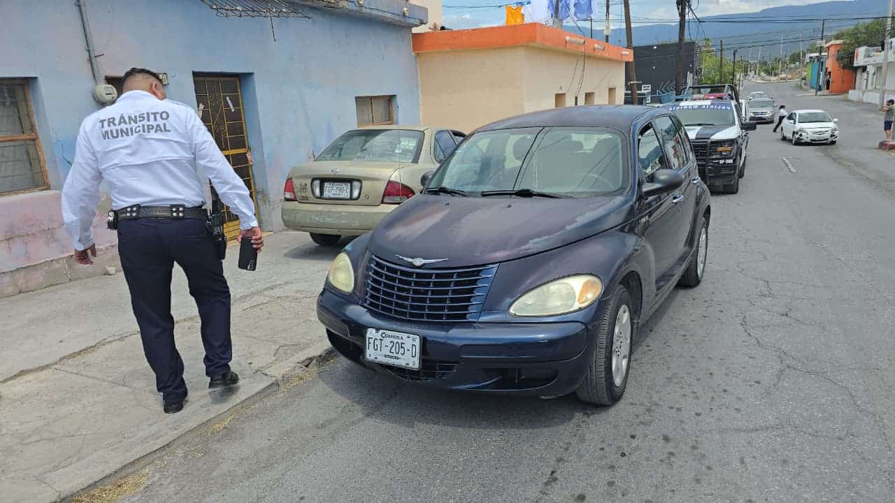 Motociclista resulta lesionado en Monclova