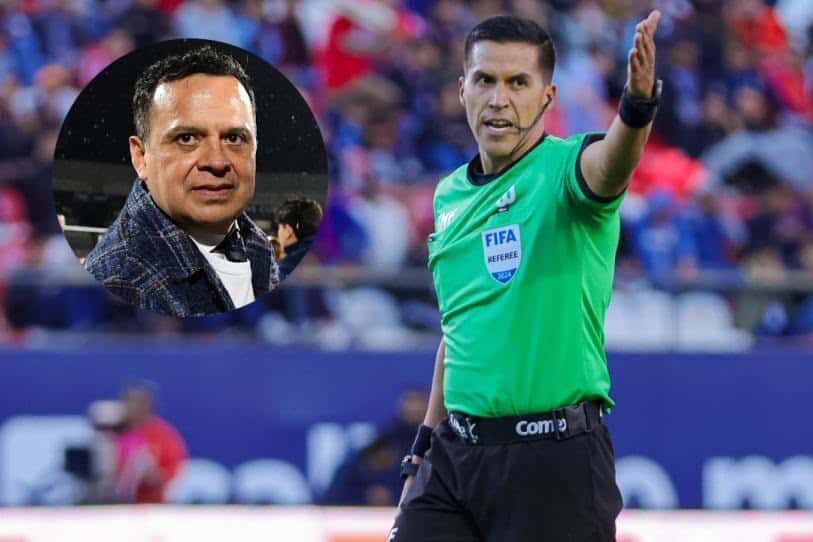 Cruz Azul presenta protesta por &aacute;rbitro Daniel Quintero en la Final
