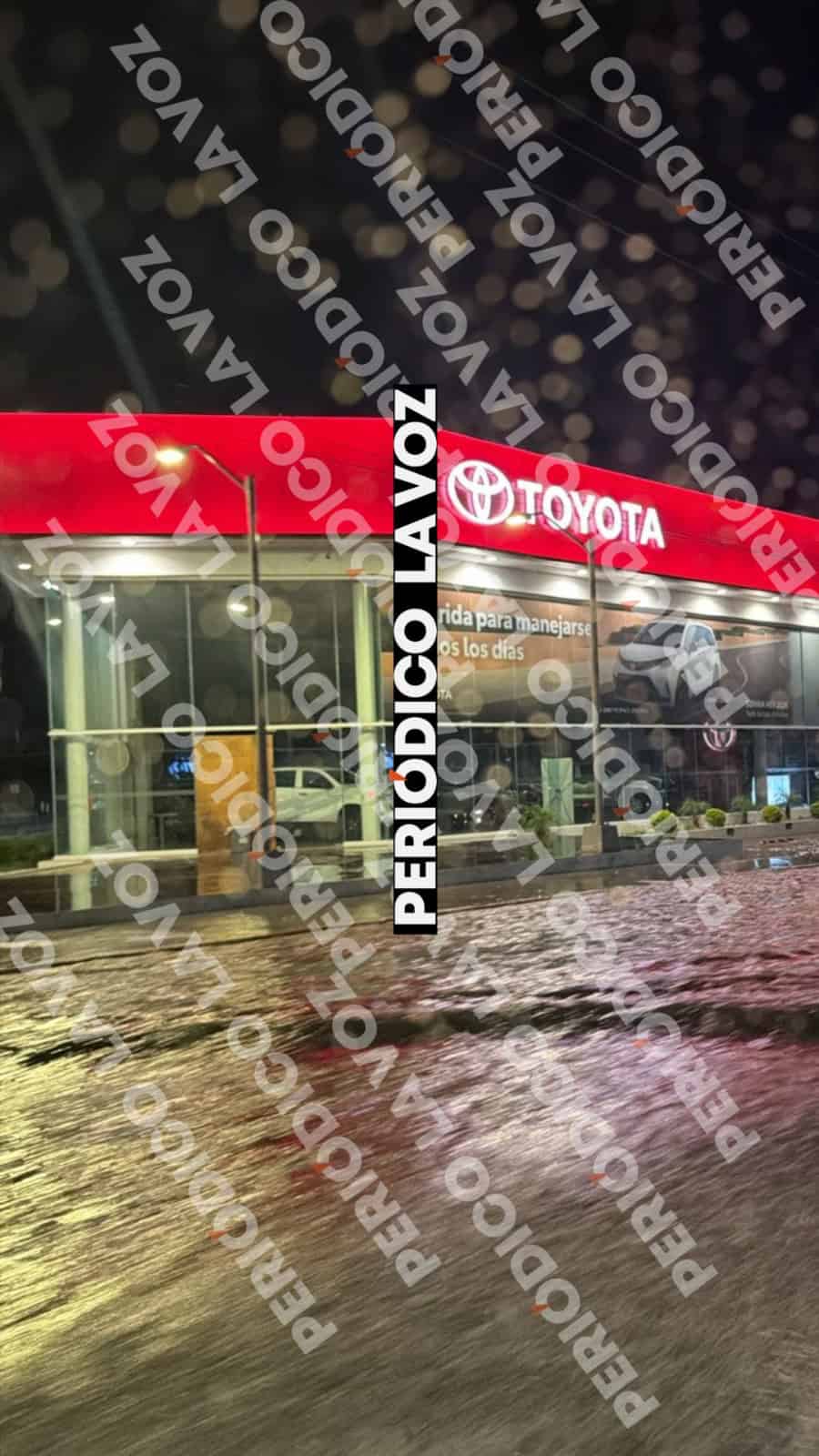 Lluvias provocan inundaci&oacute;n y caos