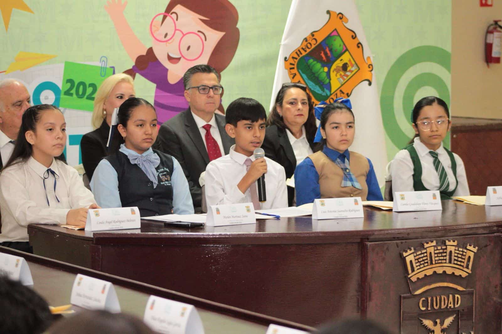 El Gobierno Municipal de M&uacute;zquiz realiza Cabildo Infantil 2026