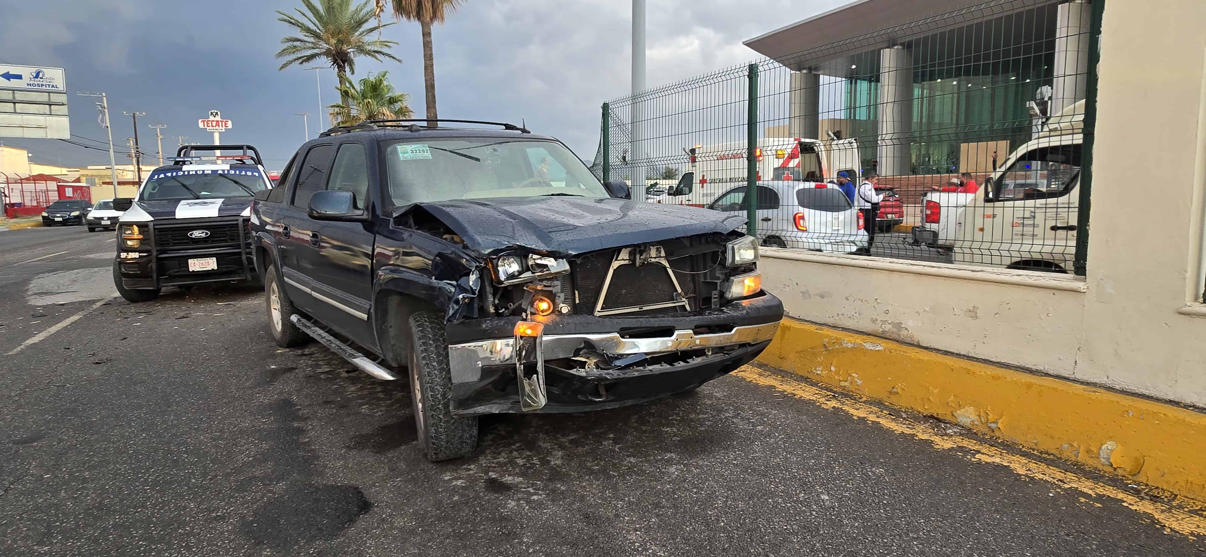 Accidente vial deja lesionado a adulto mayor en Monclova