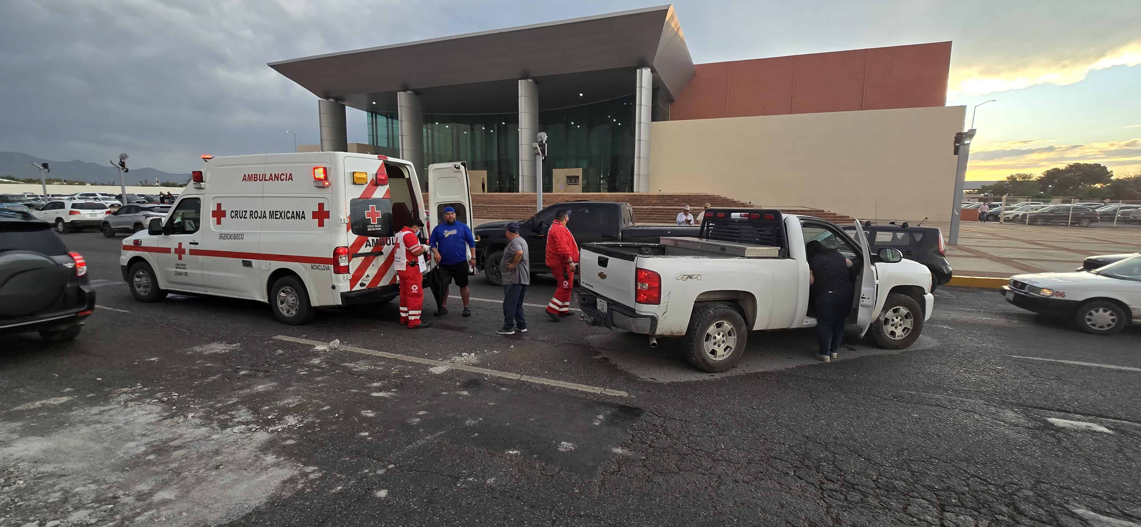 Accidente vial deja lesionado a adulto mayor en Monclova