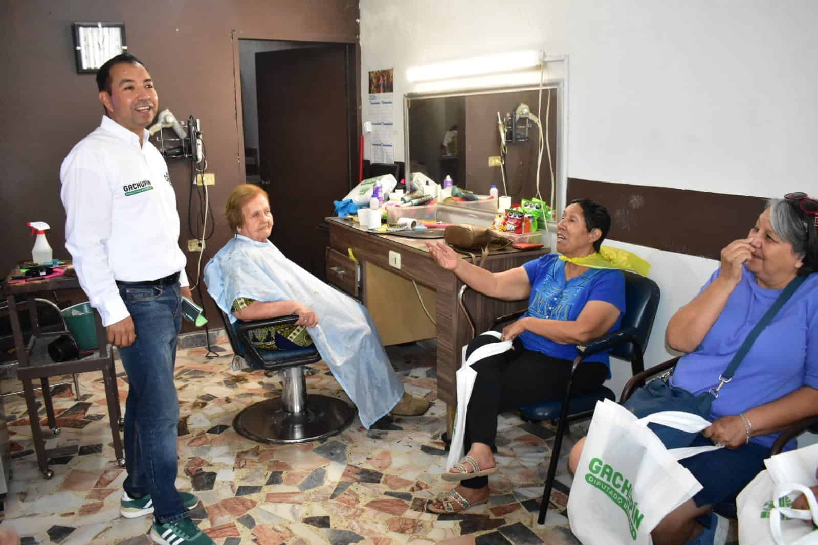 Candidatos de la Alianza Ciudadana por la Seguridad visitan colonias de Frontera