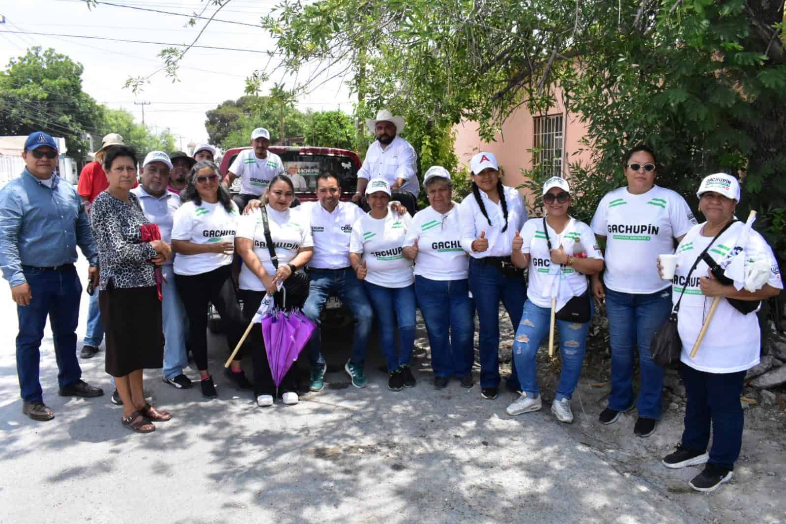 Candidatos de la Alianza Ciudadana por la Seguridad visitan colonias de Frontera