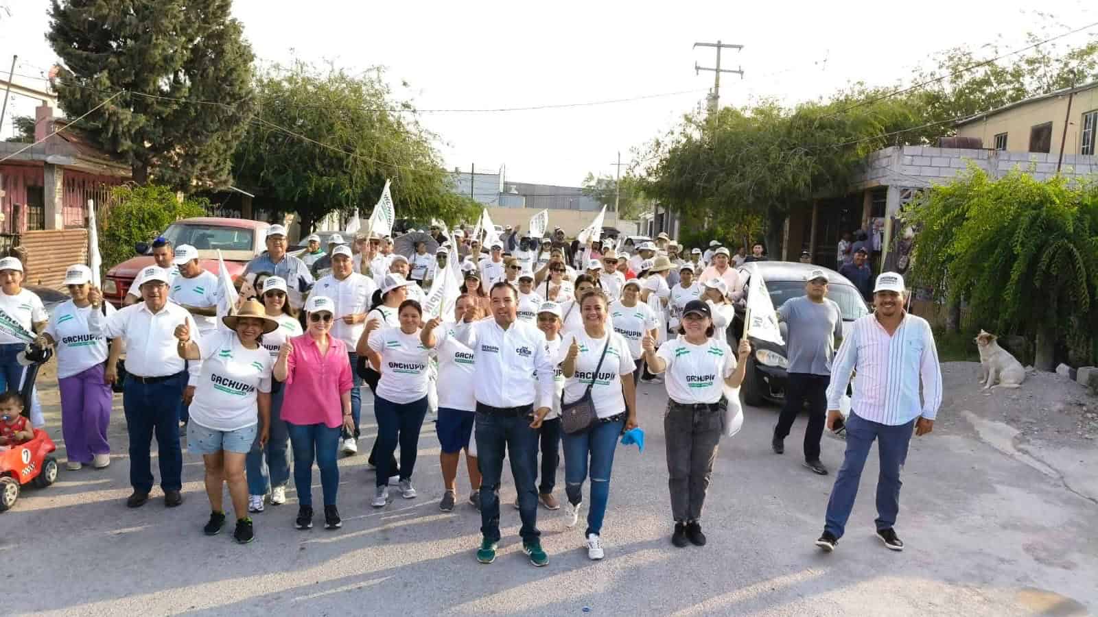 Candidatos de la Alianza Ciudadana por la Seguridad visitan colonias de Frontera
