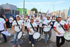 Vecinos de la colonia Del Valle participan en jornada ciudadana “Toca, Toca” en Nava