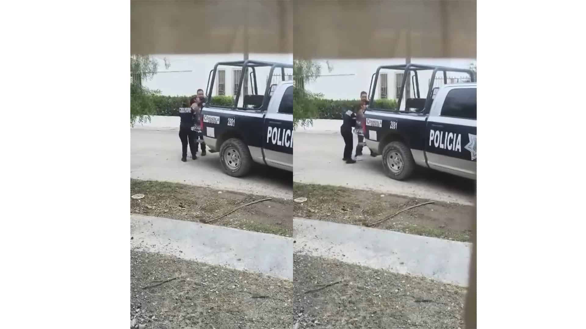 Joven Denuncia Presunto Abuso de Autoridad por Parte de Polic&iacute;as Municipales en Sabinas