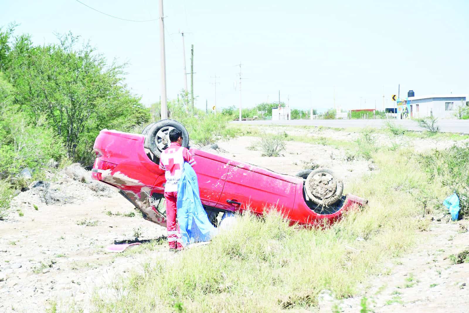 Accidente fatal en Monclova: volcadura cobra la vida de un hombre
