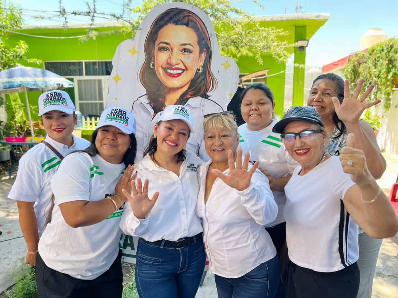 Esra Cavazos fortalece su campa&ntilde;a en Monclova con propuestas