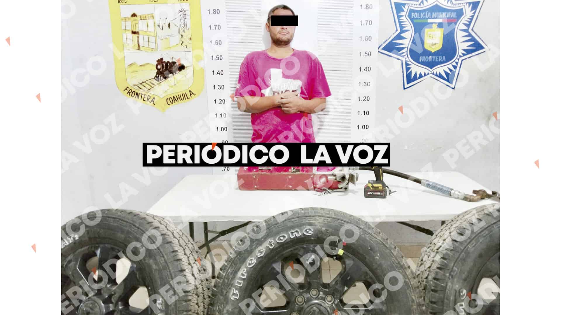 Mauro C&eacute;sar Facundo R&iacute;os es detenido por robo a Ferromex en Frontera