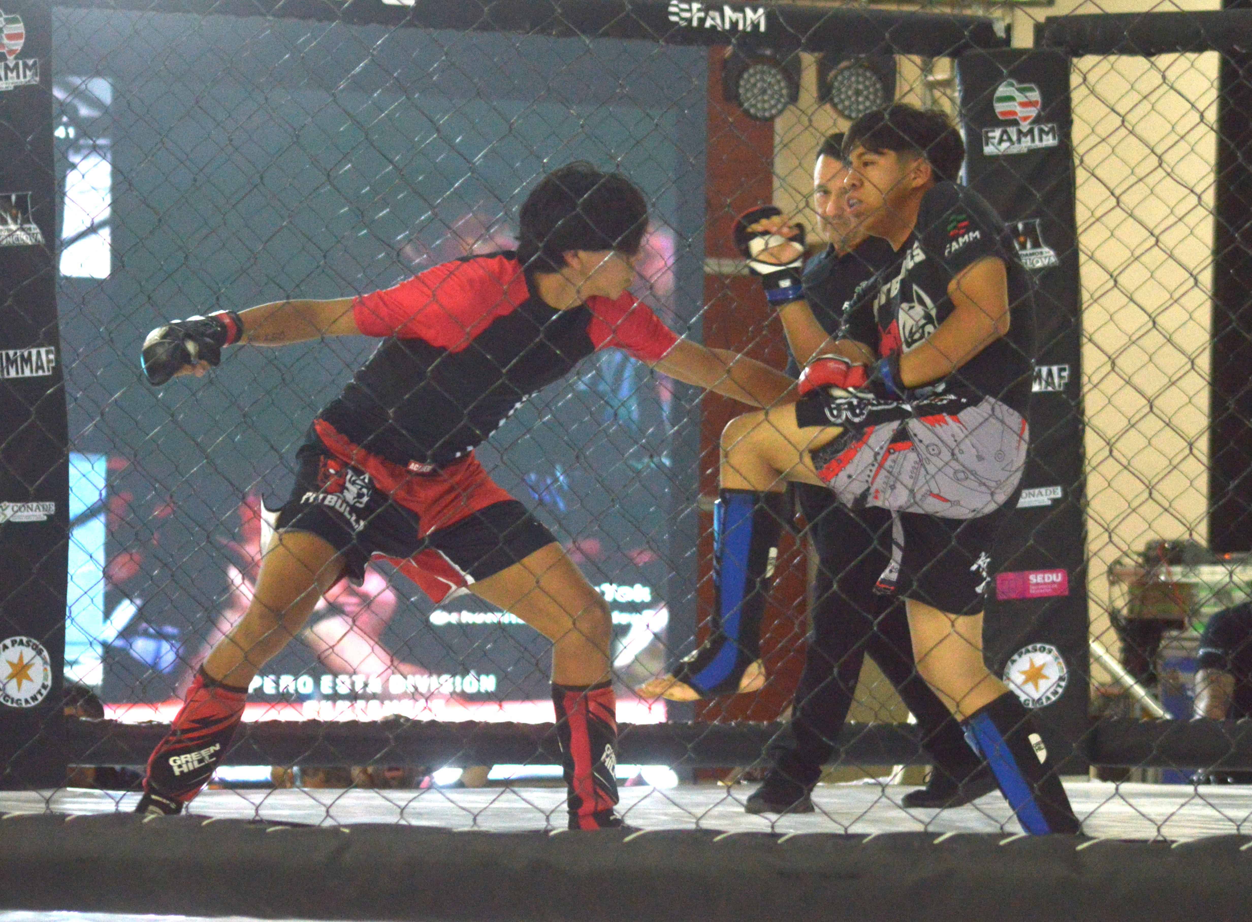 Monclova vive intensa competencia de artes marciales mixtas