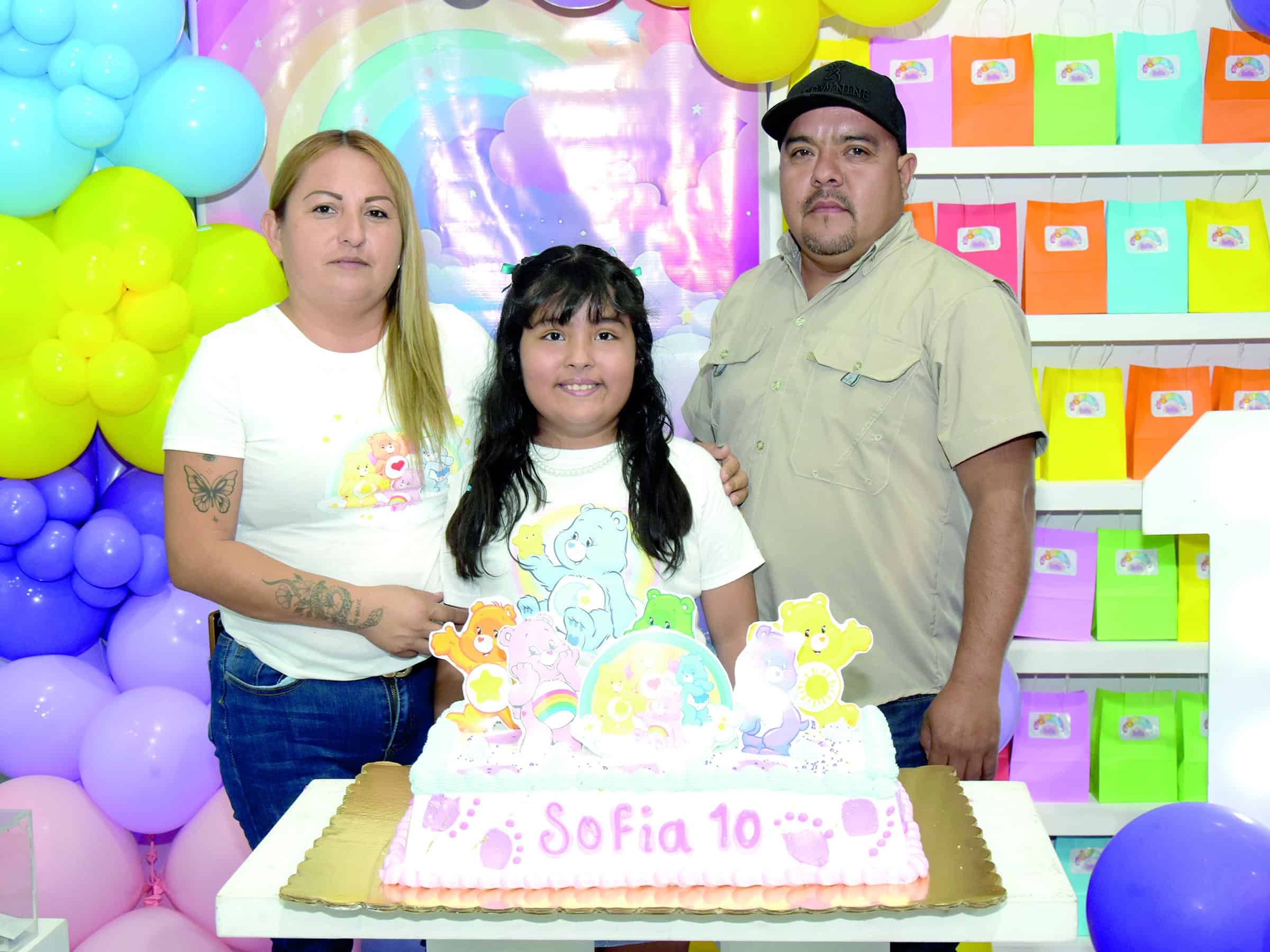 Sof&iacute;a Rangel celebra su d&eacute;cimo cumplea&ntilde;os rodeada de amor familiar