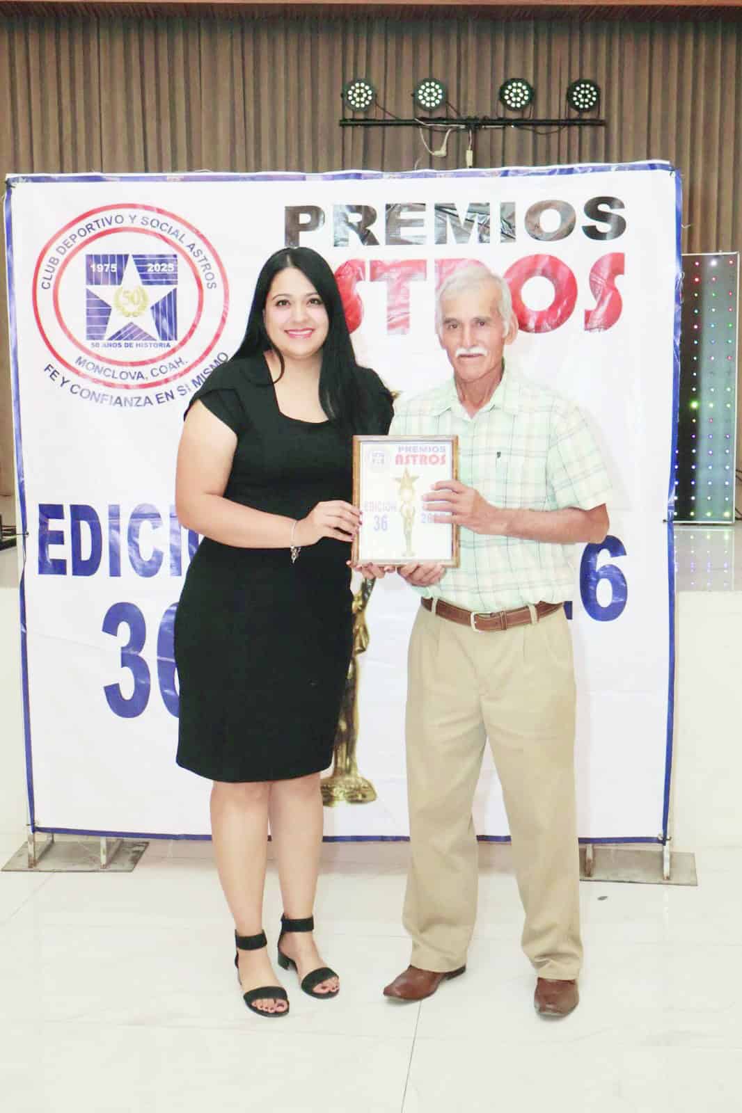 Club Deportivo y Social Astros premia a los mejores deportistas en Monclova