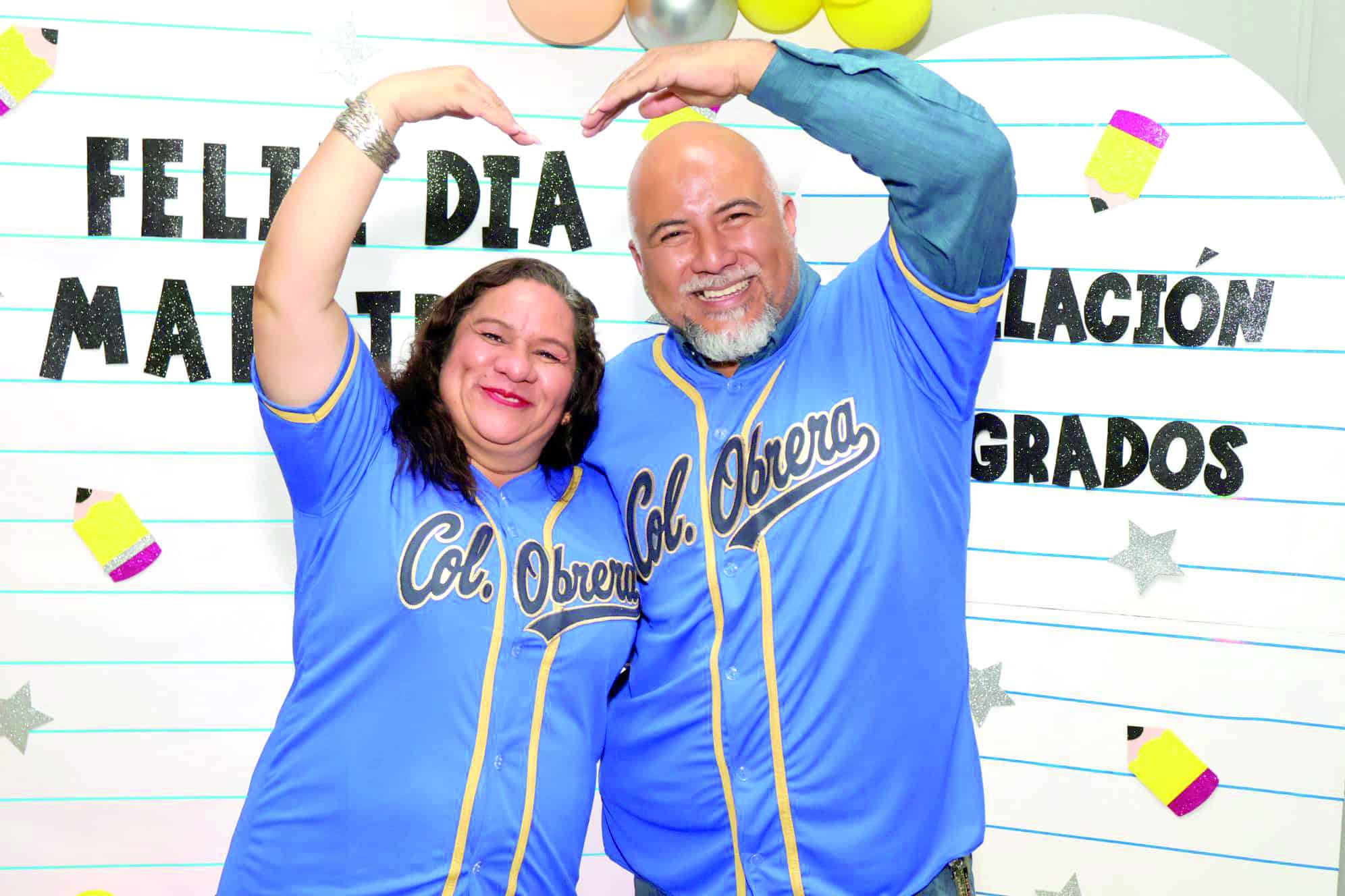 Docentes de la Escuela Primaria Colonia Obrera celebran su labor educativa