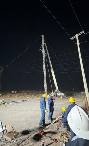 CFE restablece l&iacute;nea el&eacute;ctrica tras accidente en Ramos Arizpe
