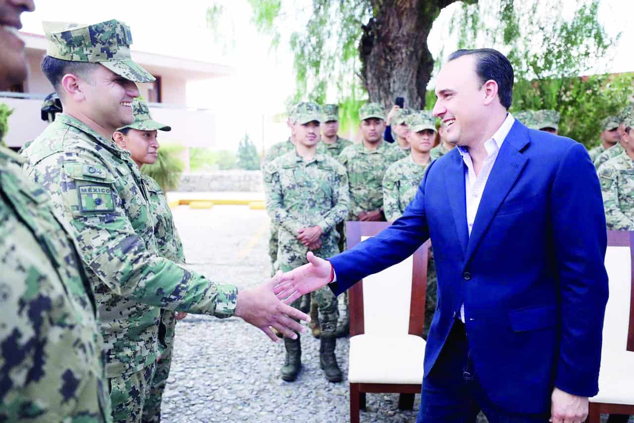 En equipo con la Marina blindamos Coahuila: Manolo Jim&eacute;nez