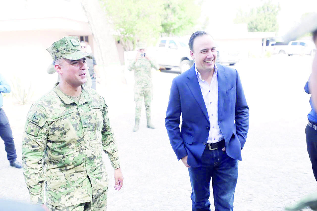 En equipo con la Marina blindamos Coahuila: Manolo Jim&eacute;nez