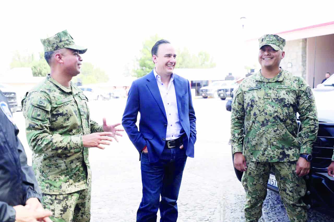 En equipo con la Marina blindamos Coahuila: Manolo Jim&eacute;nez
