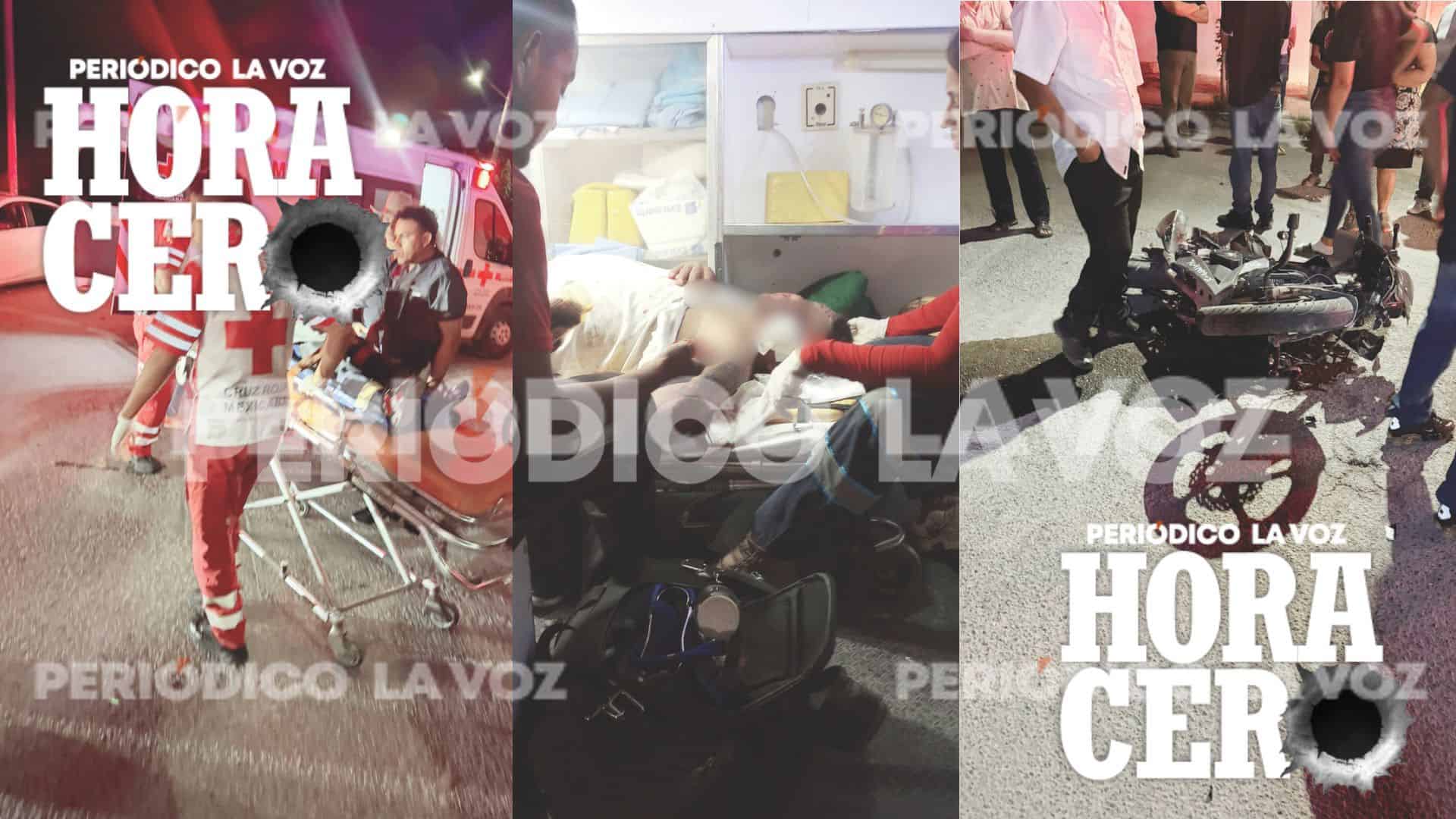 Padre e hijo terminaron Heridos en brutal choque