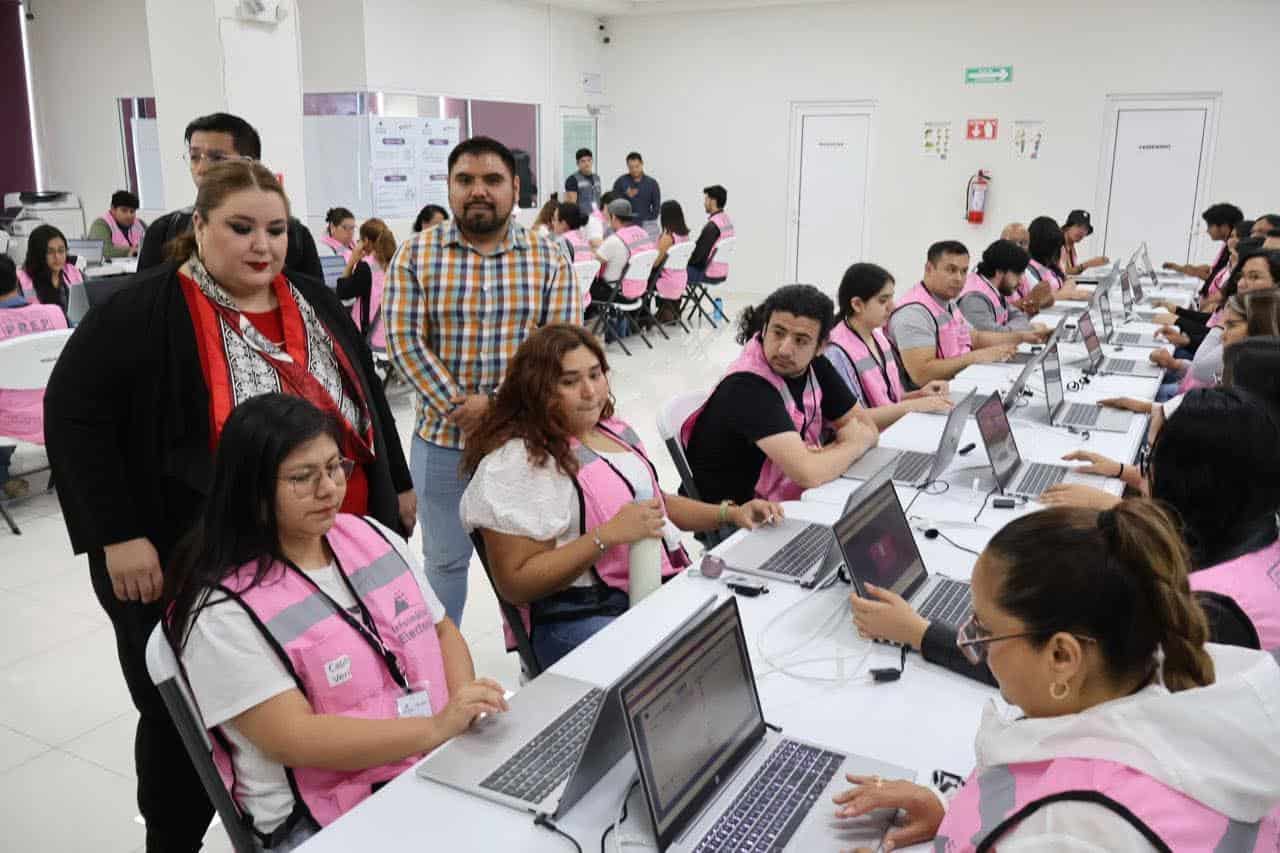 IEC realiza simulacro del PREP en Coahuila para elecciones