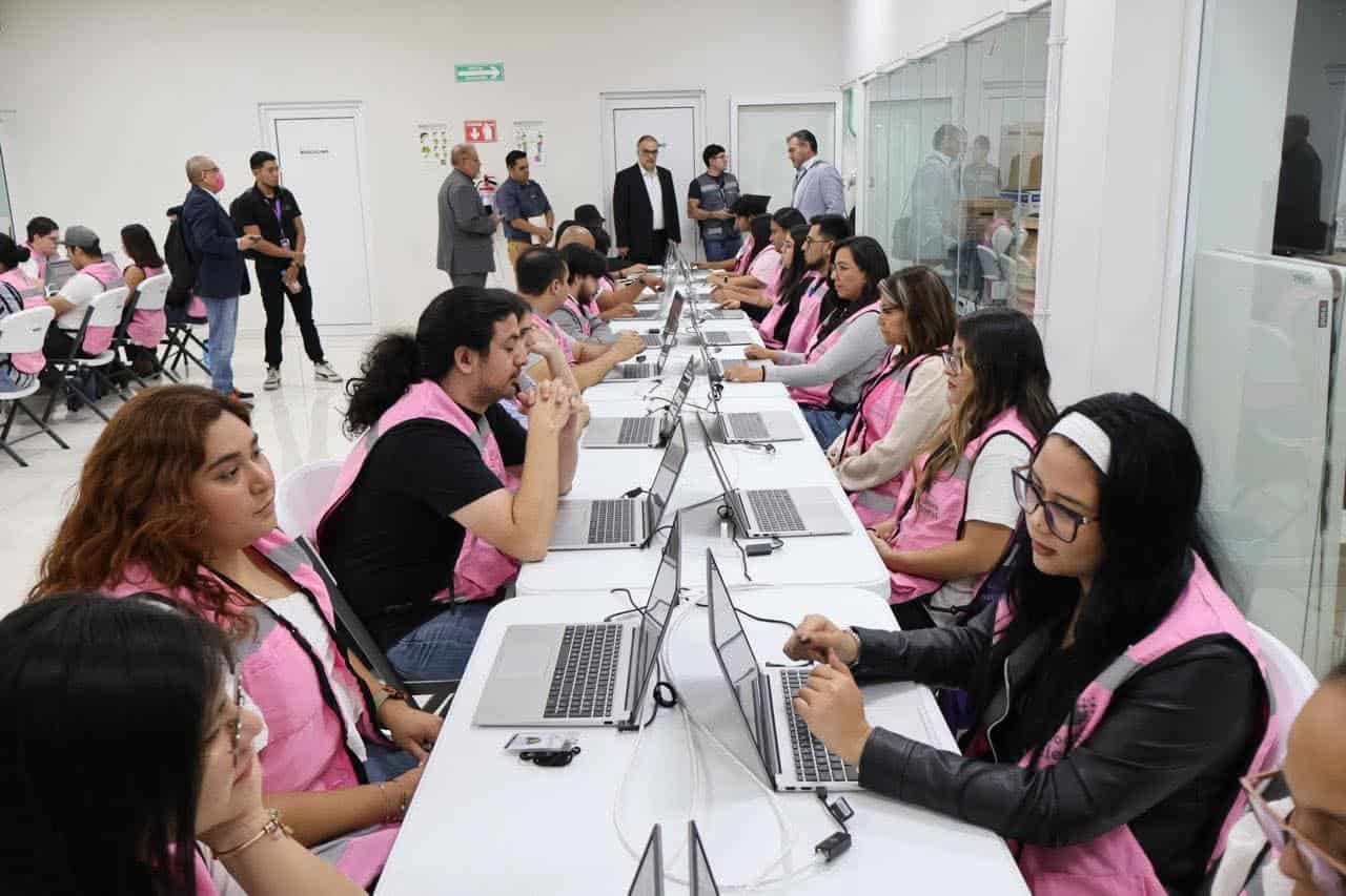 IEC realiza simulacro del PREP en Coahuila para elecciones