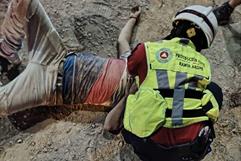 Pierde motociclista la batalla tras accidente
