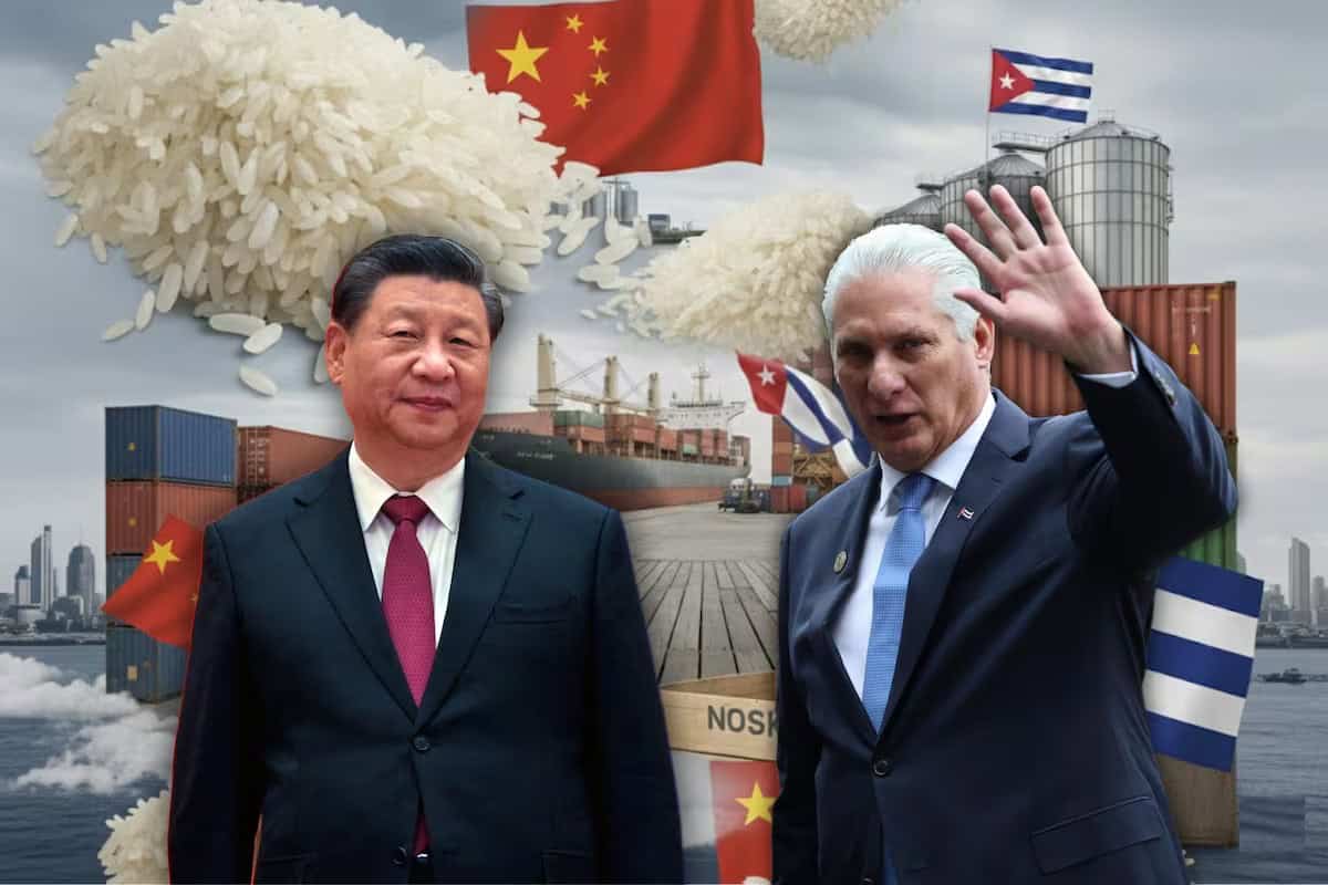 China env&iacute;a 60 mil toneladas de arroz a Cuba en medio de crisis