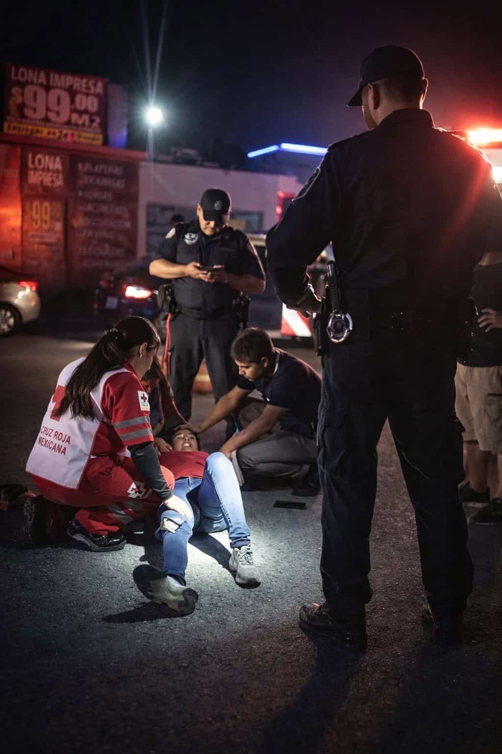 Motociclista y acompa&ntilde;ante lesionados en accidente en Sabinas