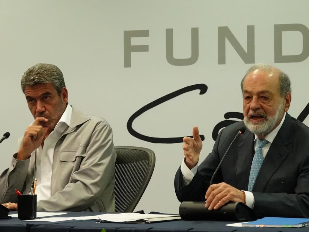 Carlos Slim se re&uacute;ne con Hugo Aguilar en la Suprema Corte