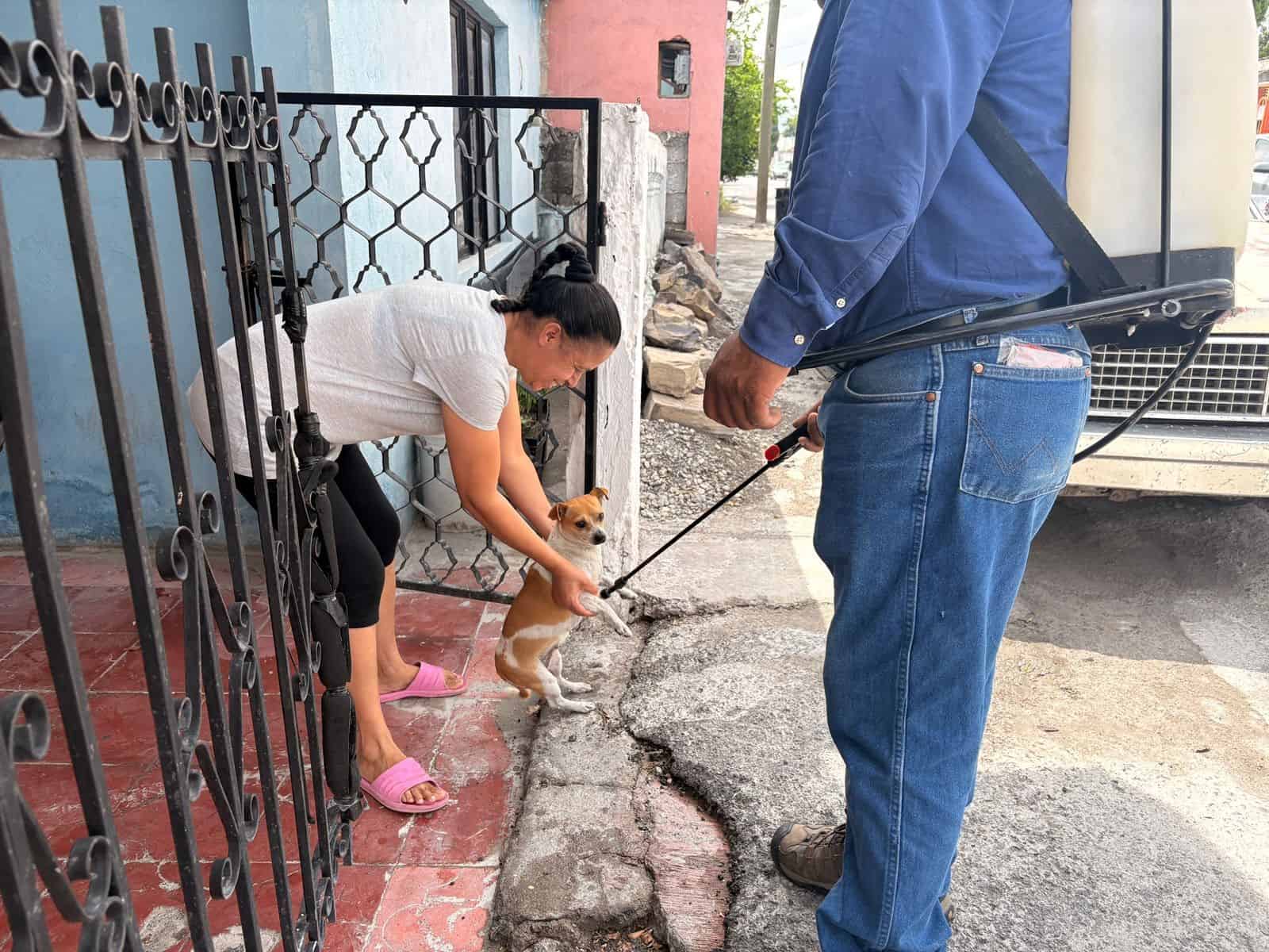 Frontera ofrece ba&ntilde;os garrapaticidas gratuitos para mascotas