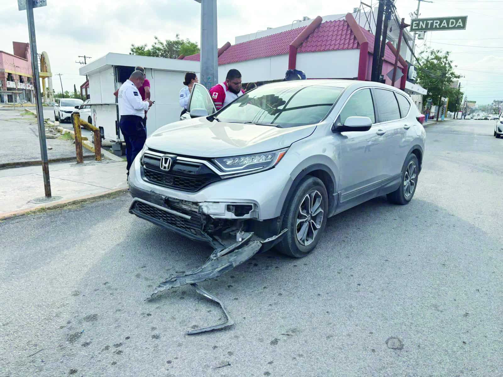 Accidente automovil&iacute;stico deja tres lesionadas en Monclova