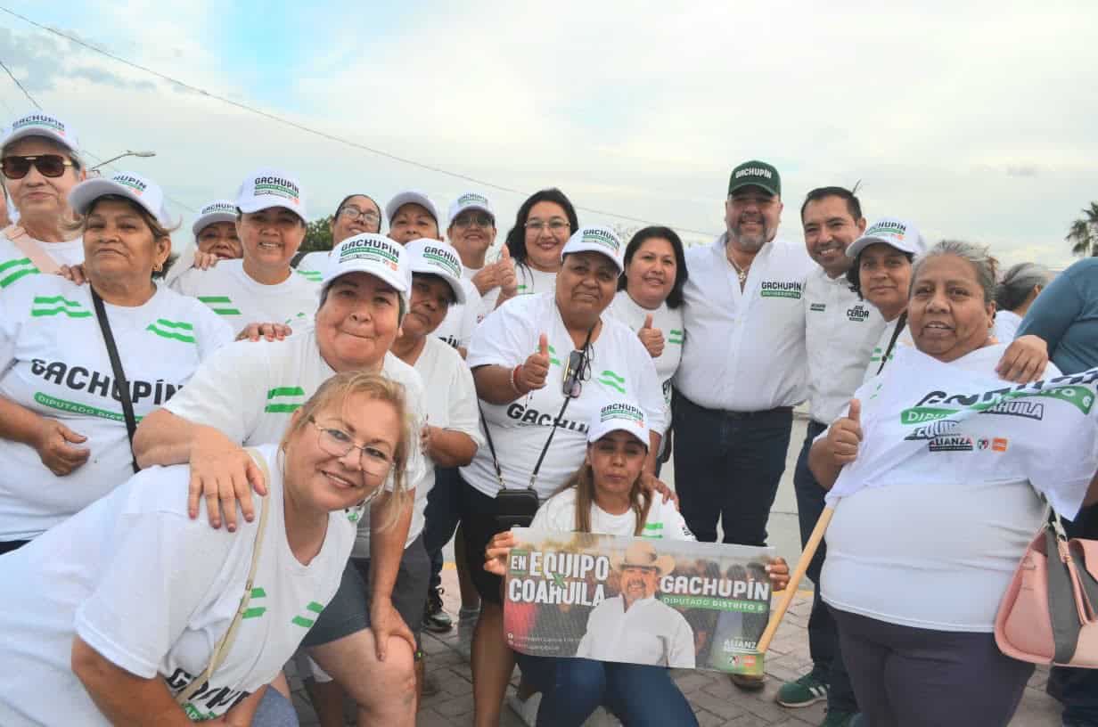 H&eacute;ctor Miguel Garc&iacute;a Falc&oacute;n recibe gran apoyo en Frontera