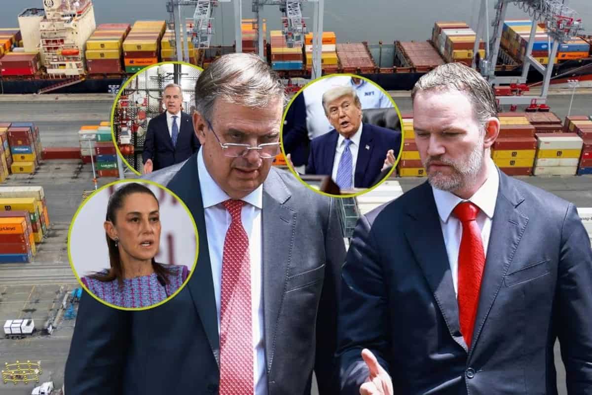 Marcelo Ebrard y Estados Unidos inician revisi&oacute;n del T-MEC