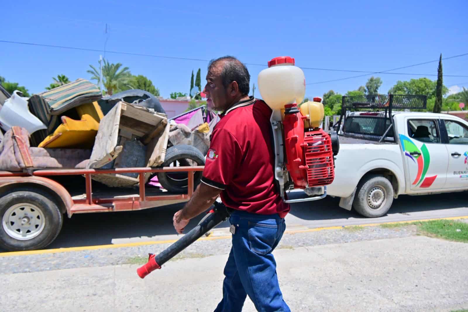 Javier Flores inicia campa&ntilde;a contra el dengue en San Buenaventura
