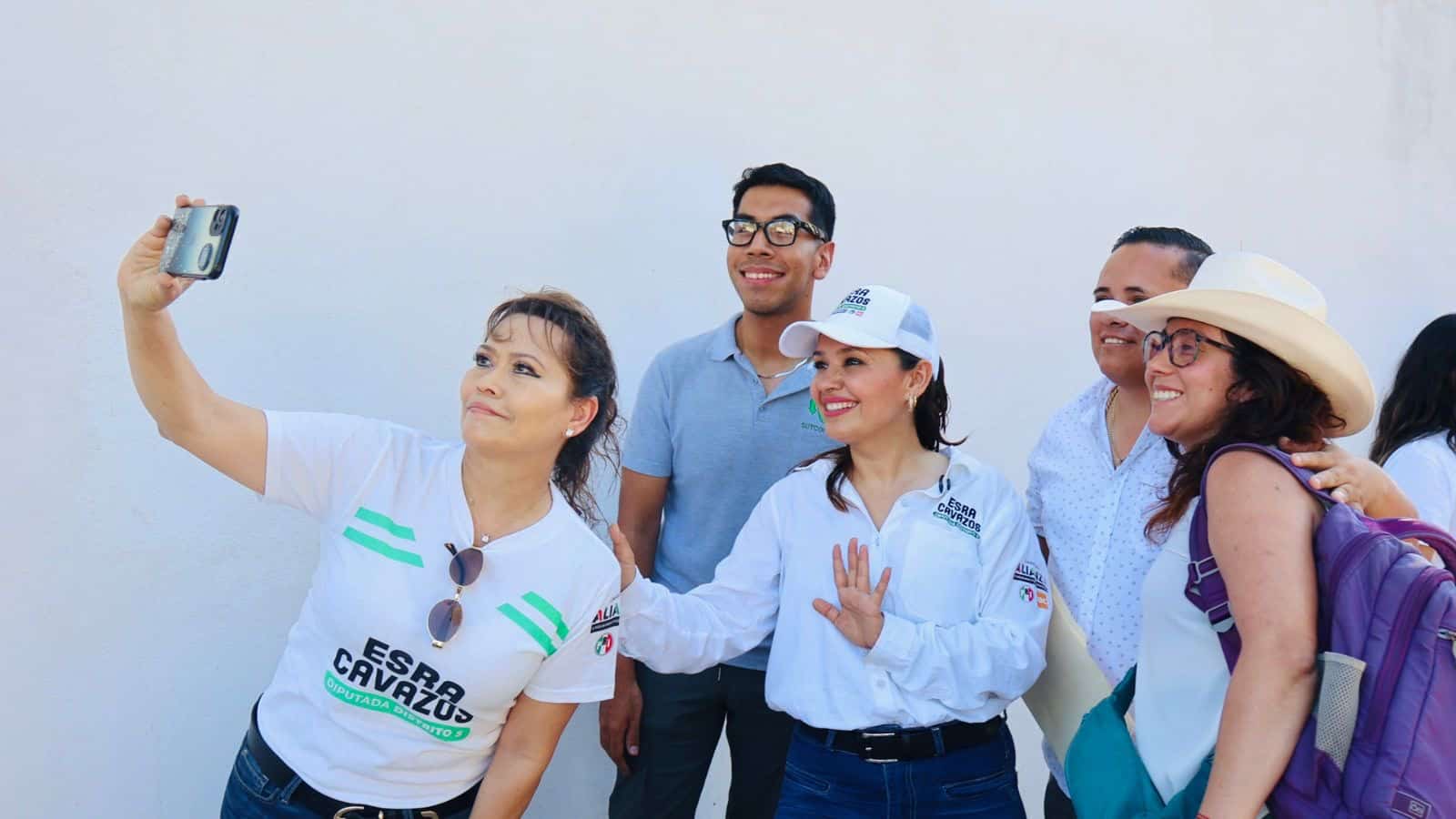 Esra Cavazos recibe respaldo en su campa&ntilde;a en Monclova