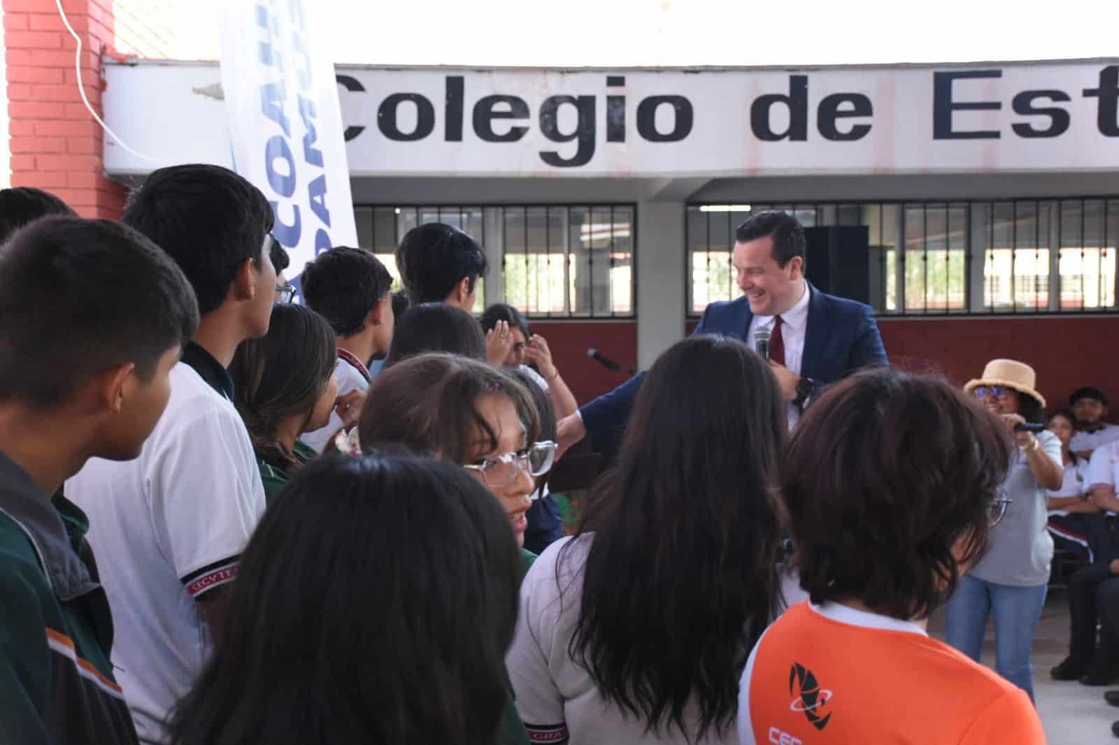 Juntos comunidad estudiantil y autoridad cuidamos a Coahuila
