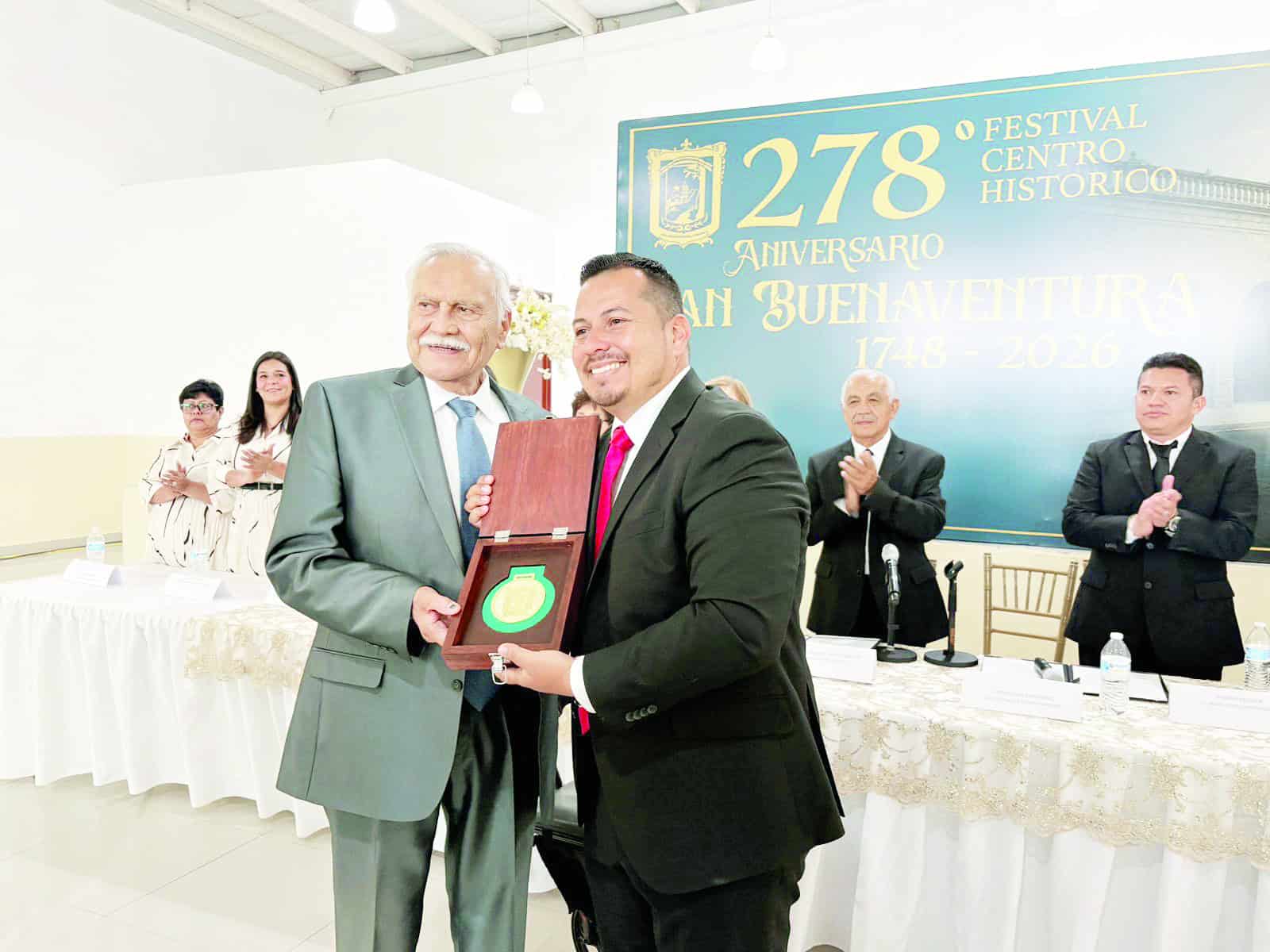 Celebran 278 aniversario de San Buenaventura con homenaje a Humberto Rodr&iacute;guez
