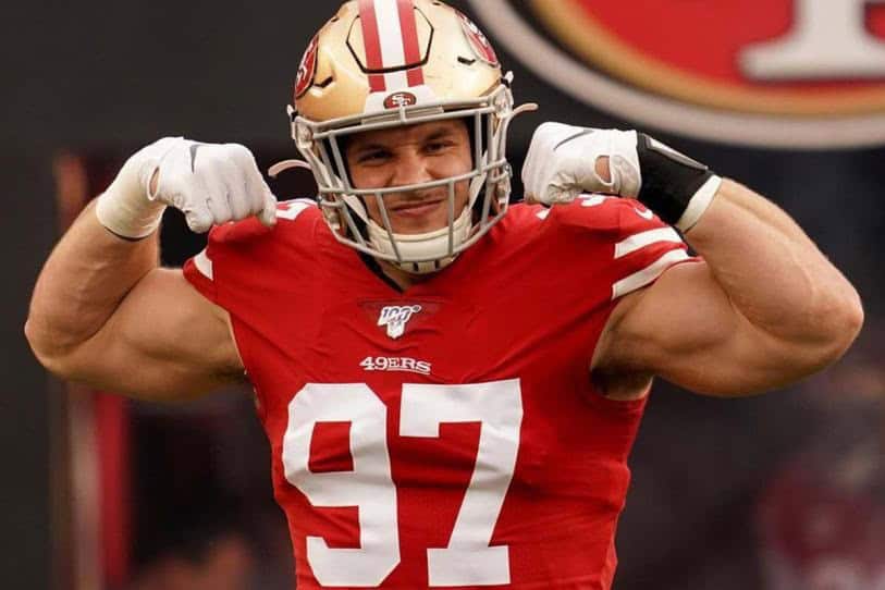 Nick Bosa revela que contempl&oacute; el retiro tras su lesi&oacute;n de rodilla