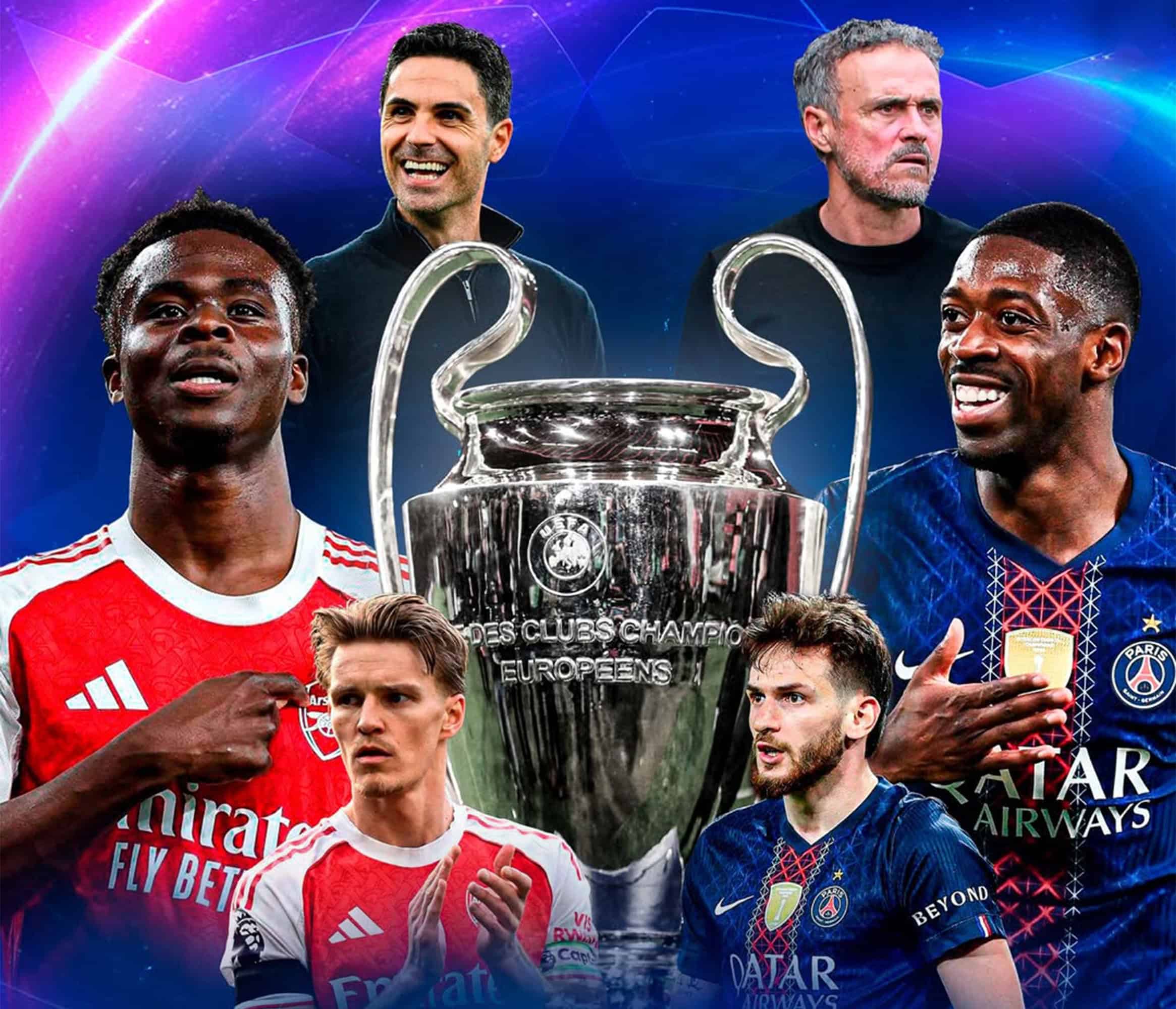 PSG y Arsenal chocan por la gloria europea: as&iacute; podr&aacute;s ver la Final de la Champions League