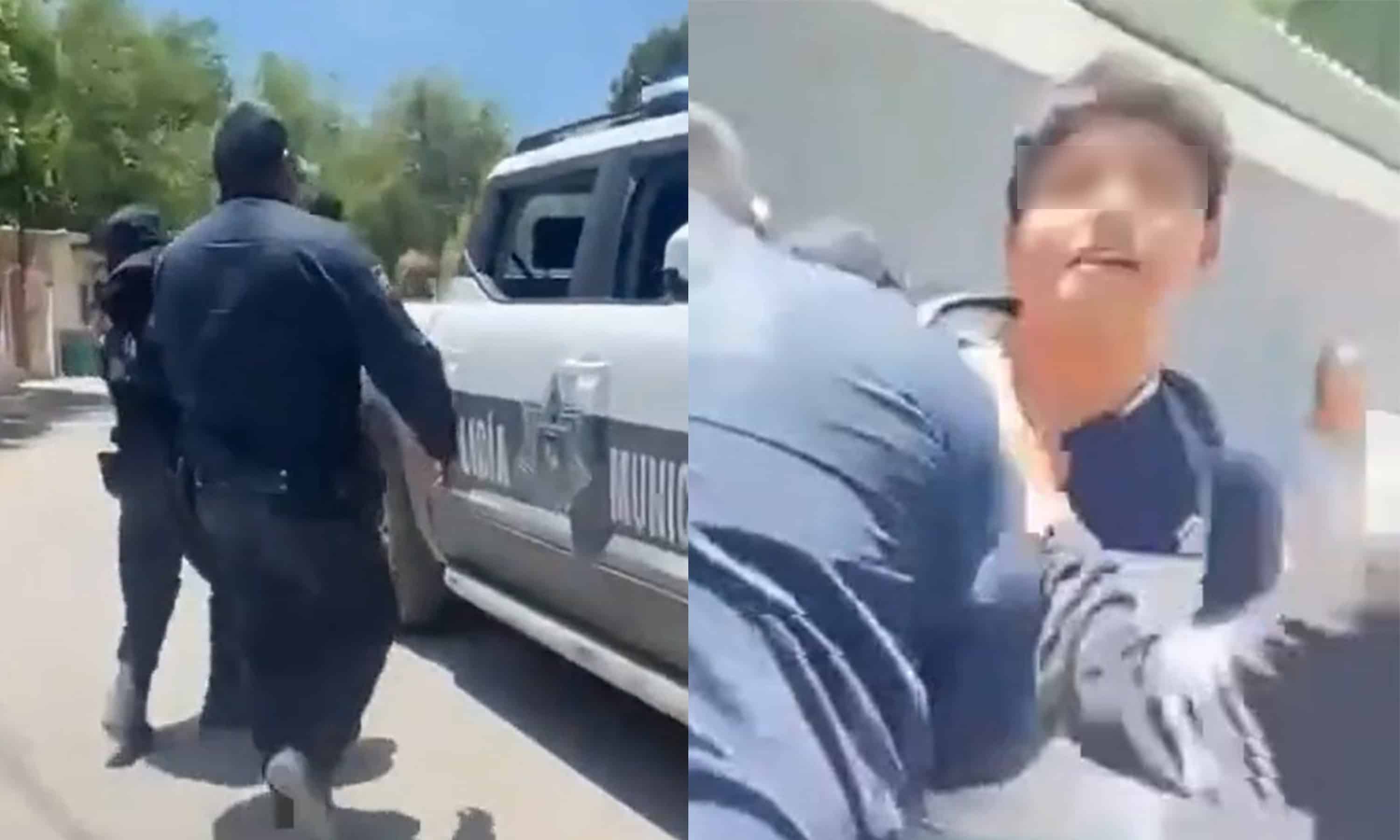 Ri&ntilde;a en Secundaria Vito Alessio Robles termina con 3 menores detenidos