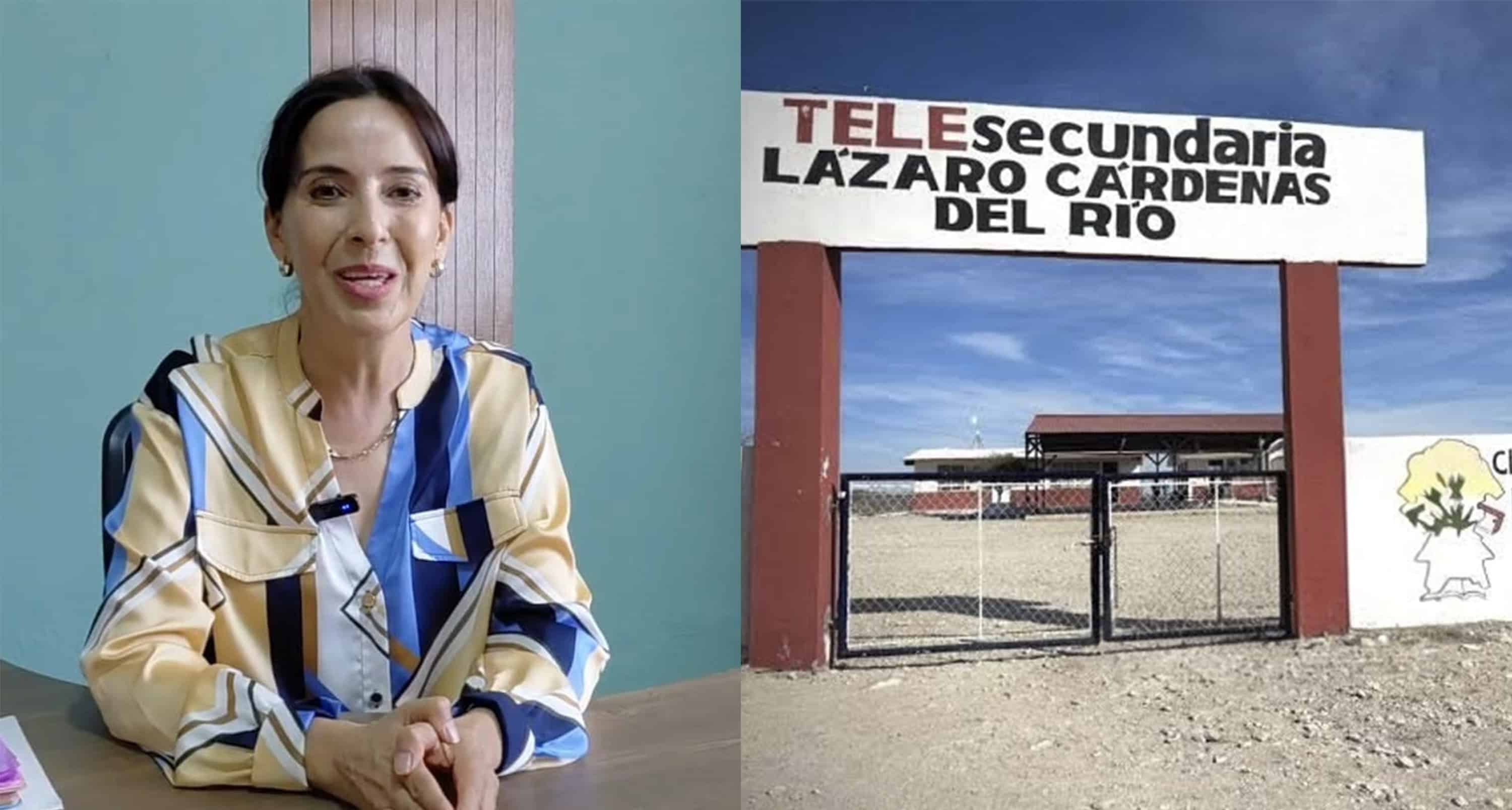 Atienden falla el&eacute;ctrica en telesecundaria de Sabinas tras corto circuito
