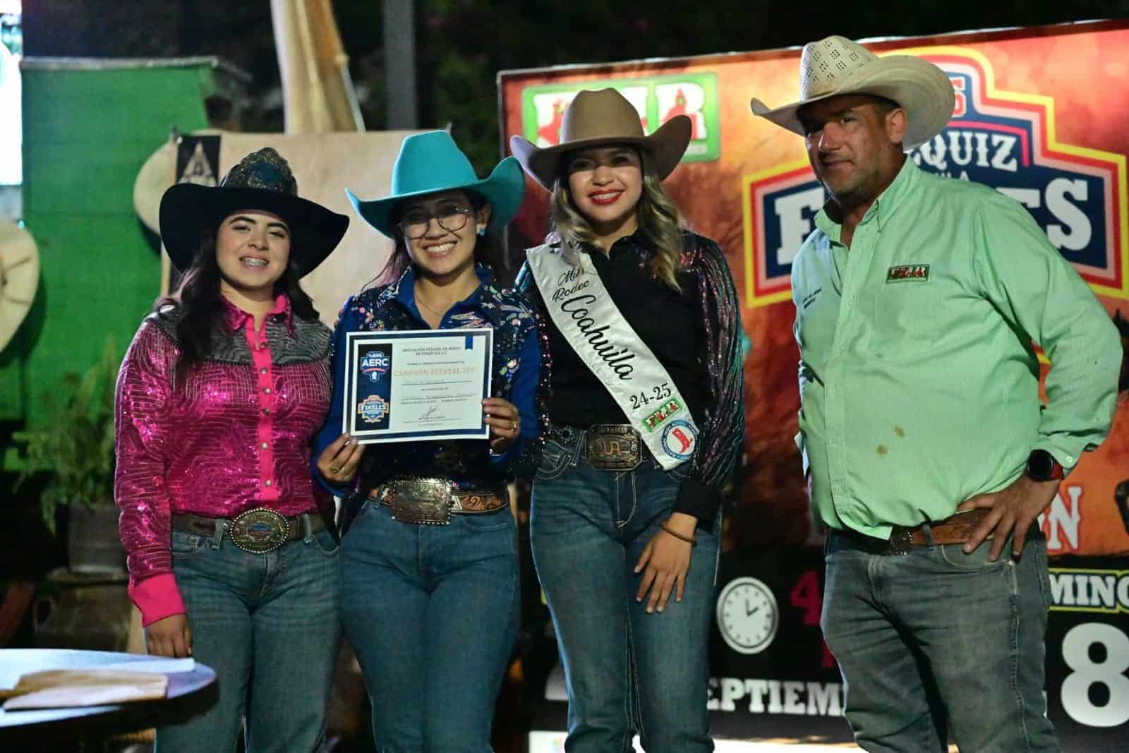Joven de Morelos, Coahuila, clasifica a Mundial de Rodeo tras destacar en campeonato nacional