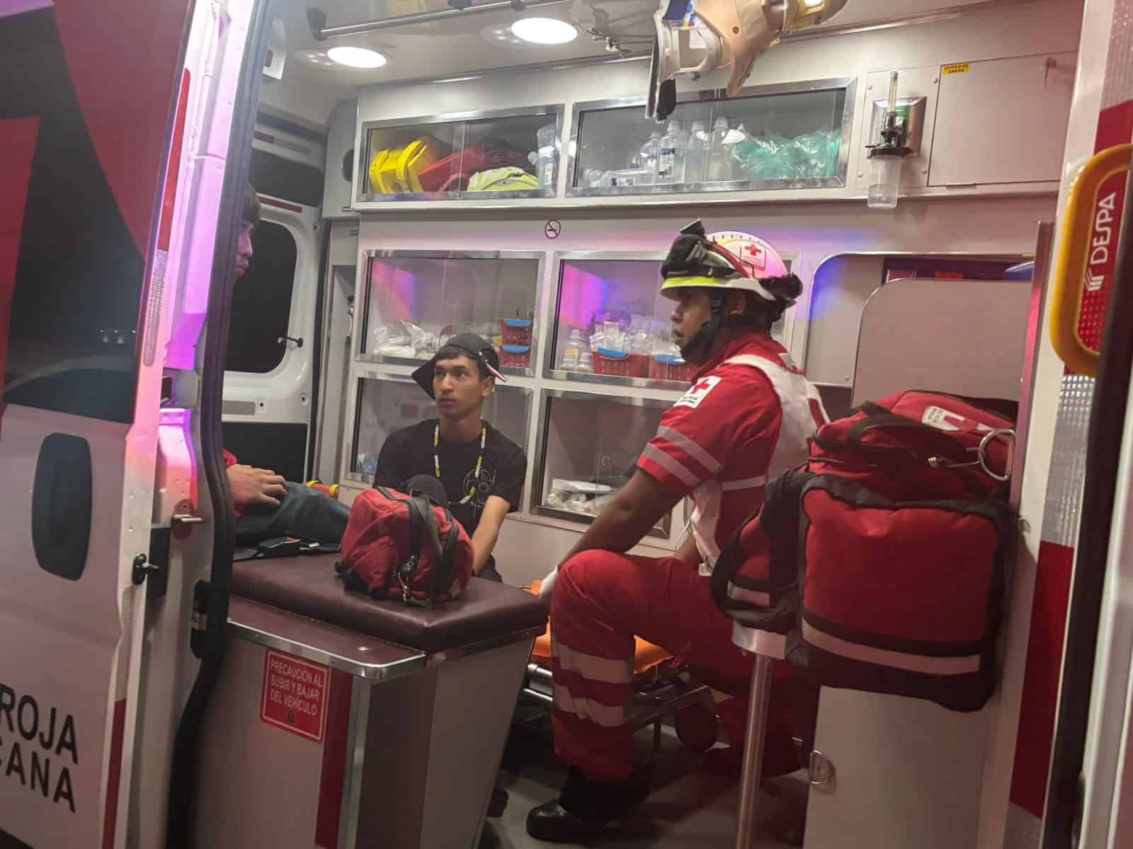 Accidente vial en Monclova: dos adolescentes lesionados