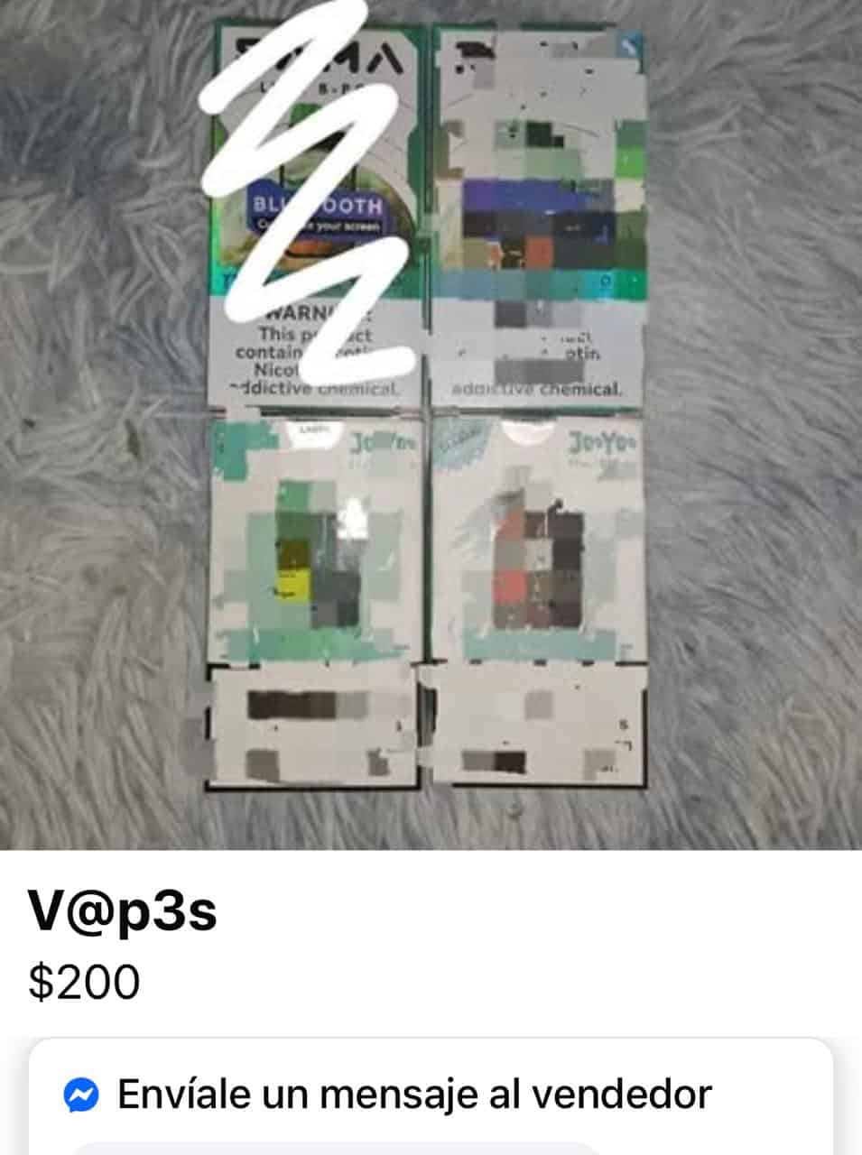Comerciantes de Saltillo denuncian extorsi&oacute;n por venta de vapeadores