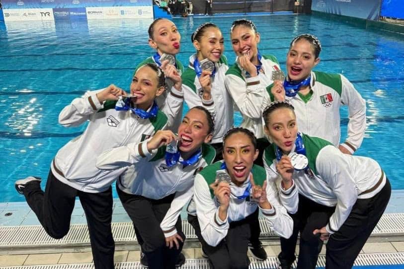 M&eacute;xico conquista medalla de plata en nataci&oacute;n art&iacute;stica: Pontevedra