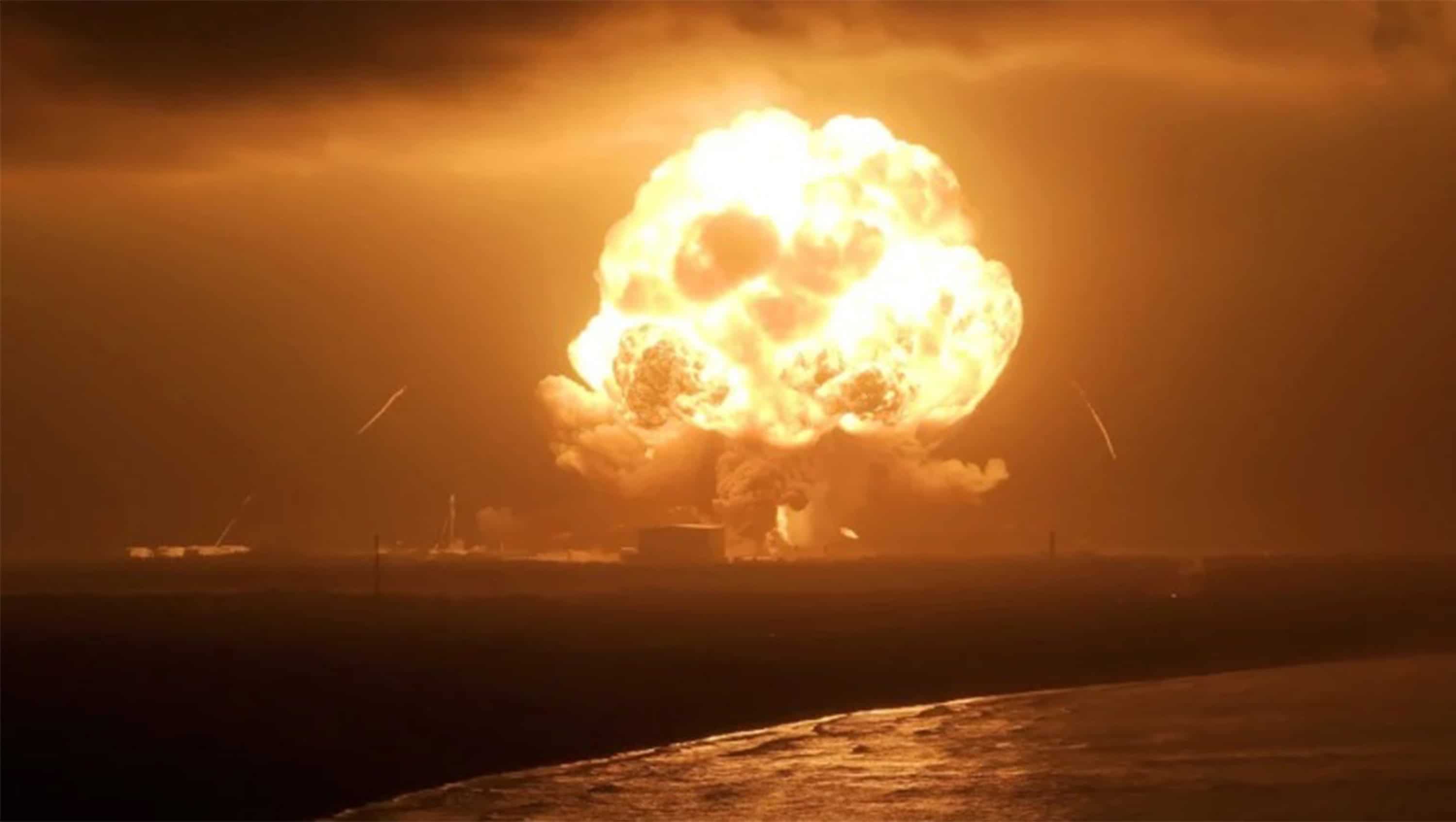 VIDEO: Explota cohete de Blue Origin sacude Florida durante prueba en tierra
