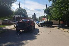 Tres heridos en accidente vial