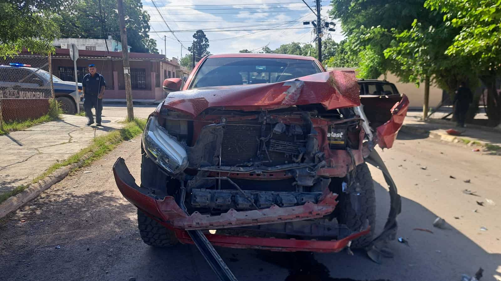 Tres heridos en accidente vial