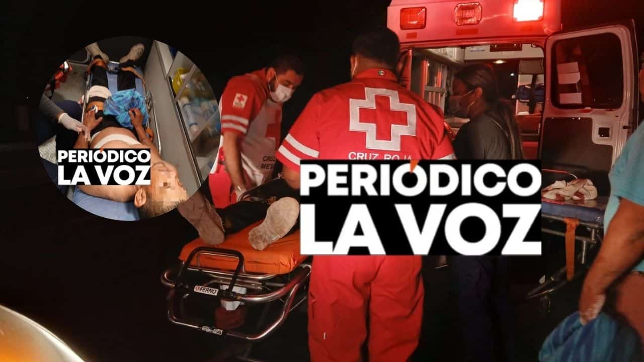 Lo navajean y lo dejan grave